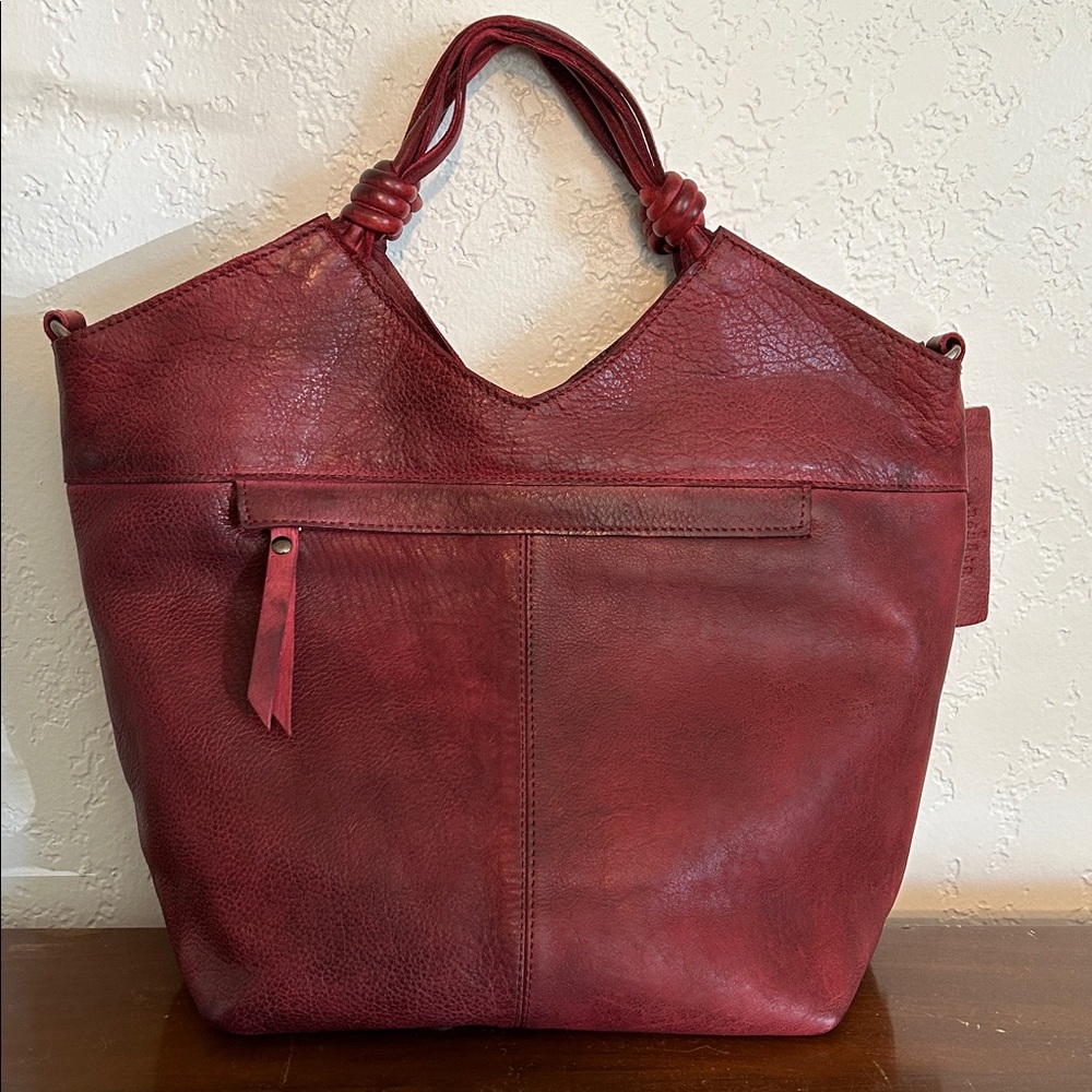 Latico Leathers Nash Crossbody Bag in Oxblood - Picture 3 of 6